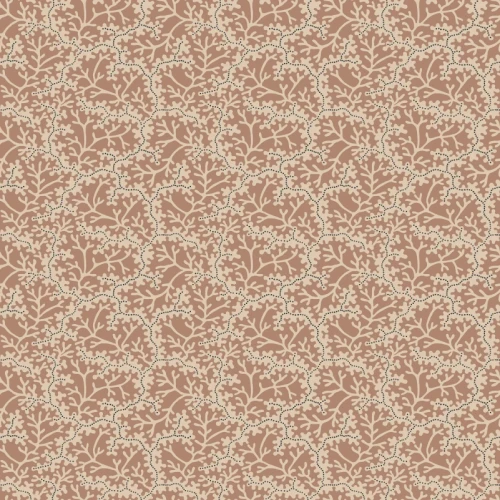 Tapeta roślinna S10672 Coral Terracotta Sandberg Villa Como
