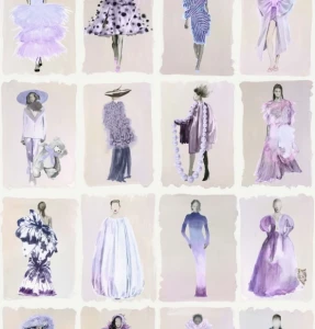 Tapeta w modelki Cole & Son 175-1005M Couture Carouse