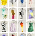 Tapeta w modelki w oknach Cole & Son 175-2007M Couture Carouse 