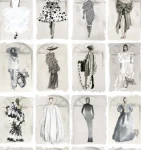 Tapeta w modelki w oknach Cole & Son 175-2008M Couture Carouse