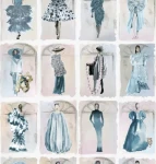 Tapeta w modelki w oknach Cole & Son 175-2010M Couture Carouse