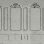 Fototapeta francuska sala balowa i sztukateria R17912 Rebel Walls