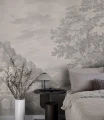 Tapeta las Ethereal Forest Beige Wallcolors