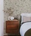 Fototapeta zwierzęta Vintage Botanic Light Brown Wallcolors