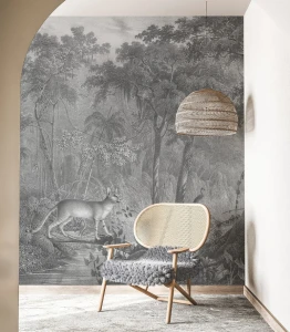 Fototapeta dzikie koty w dżungli Jungle Cat Wallcolors