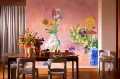 Tapeta w kwiaty Bloom 600109.902 Christian Fischbacher