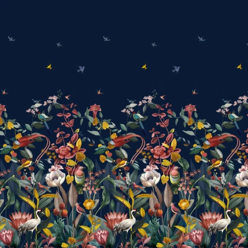 Tapeta ogród Kotori 600094.190 Christian Fischbacher 1819