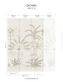 Mural krajobraz gaju palmowego Casamance 78223772 Racines