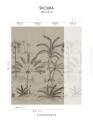 Mural krajobraz gaju palmowego Casamance 78223874 Racines