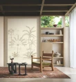 Mural krajobraz gaju palmowego Casamance 78243976 Racines