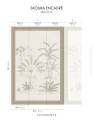 Mural krajobraz gaju palmowego Casamance 78243976 Racines