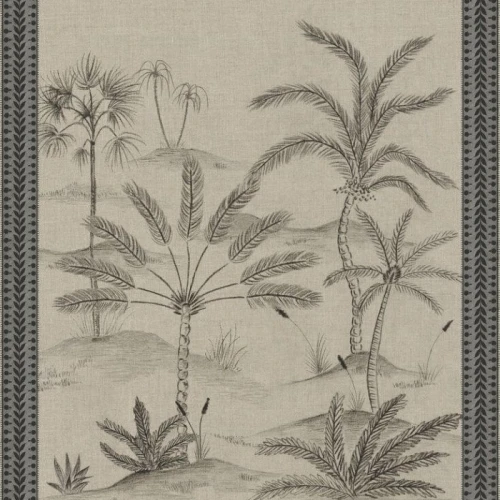 Mural krajobraz gaju palmowego Casamance 78244078 Racines