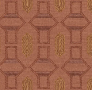 Tapeta geometryczna Casamance 78190712 Racines