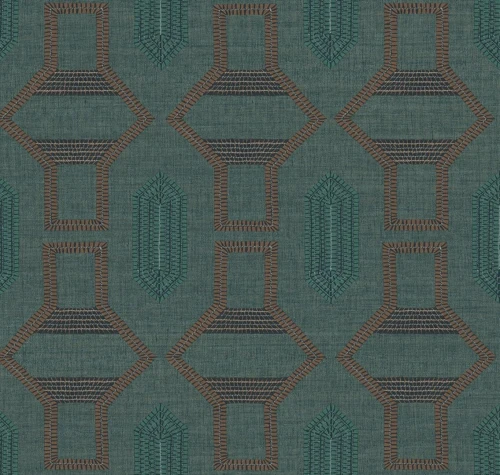 Tapeta geometryczna Casamance 78190814 Racines