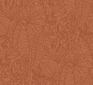 Tapeta haftowane liście Casamance 78201324 Racines