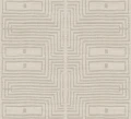 Tapeta etniczna z geometrycznym wzorem Khroma RIC304 Serica