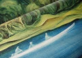 Mural krajobraz 32360 Riva Arte Ombre