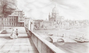 Tapeta pejzaż Wall Art Tamis