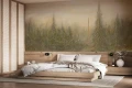 Tapeta las Wall Art Taiga