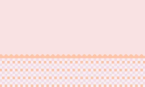 Tapeta retro Wall Art Wave Peach