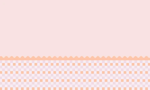 Tapeta retro Wall Art Wave Peach
