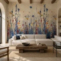 Tapeta łąka Wall Art Semiramide Cobalt