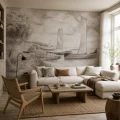 Tapeta wodny krajobraz Wall Art Regatta