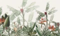 Tapeta tropikalna Wall Art Rainforest Safari