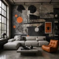 Tapeta abstrakcyjna Wall Art Plum