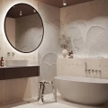 Tapeta liście miłorzębu Wall Art Perla