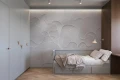 Tapeta liście miłorzębu Wall Art Perla