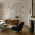 Tapeta w kwiaty Wall Art Light Flower