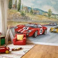 Tapeta w samochody Wall Art Le Mans