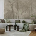 Tapeta mglisty las Wall Art Foggy
