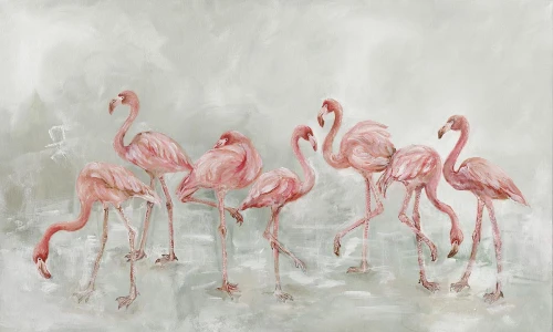 Tapeta flamingi Wall Art Fenico