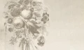 Tapeta kwiaty vintage Wall Art Boudoir Greige