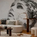 Tapeta portret Wall Art Audrey