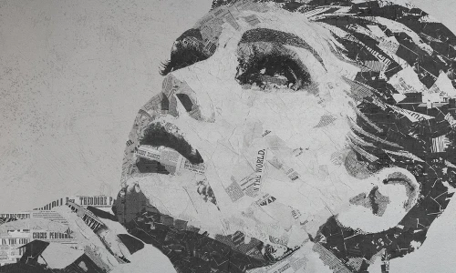 Tapeta portret Wall Art Audrey