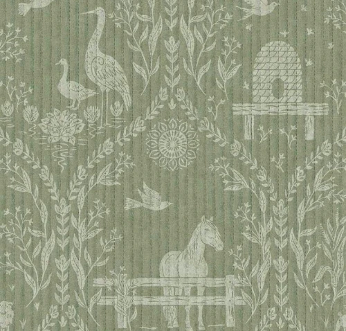 Tapeta w wiejskie zwierzęta Eijffinger 363134 Tiny Treasures