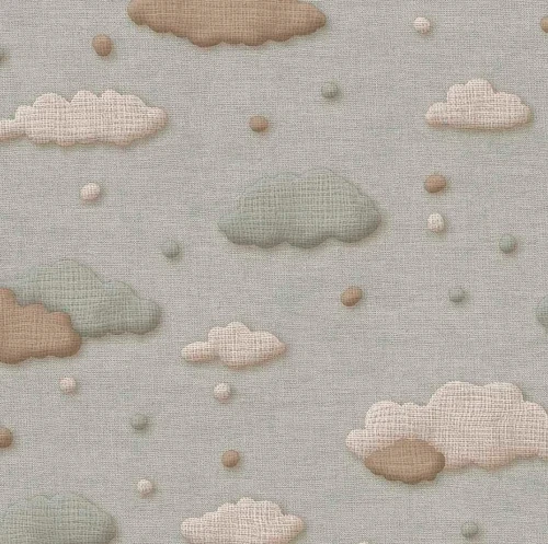 Tapeta dziecięca w chmurki 363161 Eijffinger Tiny Treasures