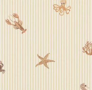  Tapeta dziecięca w morskie zwierzęta 363170 Eijffinger Tiny Treasures