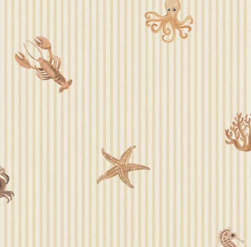 Tapeta dziecięca w morskie zwierzęta 363170 Eijffinger Tiny Treasures