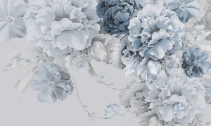 Tapeta w kwiaty Peony elegance Rauv The First