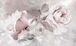 Tapeta w róże Powdery Rose 2 Rauv The First