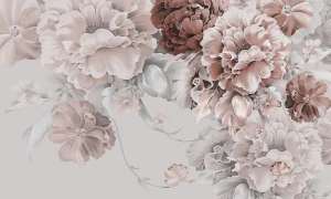 Tapeta w kwiaty Peony elegance 3 Rauv The First