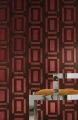 Tapeta geometryczna 71960238 Chaillot Lie de Vin Casamance