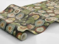 Tapeta kwiaty retro 9173 Happy Hollyhocks Flowers Borastapeter