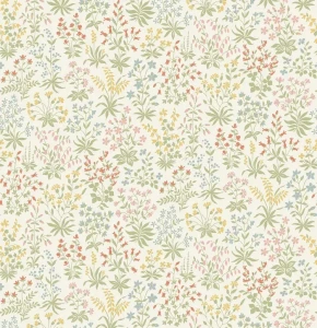 Tapeta w kwiaty 9159 Vildflora Flowers Borastapeter