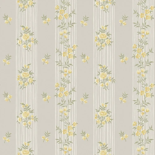 Tapeta w kwiaty i pasy 9163 Hufvudsta Gard Flowers Borastapeter