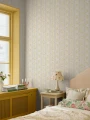 Tapeta w kwiaty i pasy 9163 Hufvudsta Gard Flowers Borastapeter